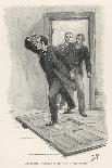 The Hound of the Baskervilles Holmes Shoots the Sinister Hound-Sidney Paget-Photographic Print