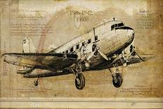 Vintage Airplane II-Sidney Paul & Co.-Art Print