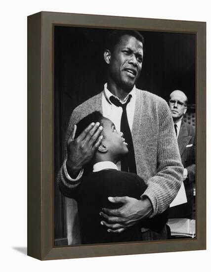 Sidney Poitier in Scene from A Raisin in the Sun-Gordon Parks-Framed Premier Image Canvas