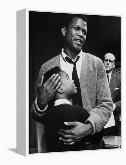 Sidney Poitier in Scene from A Raisin in the Sun-Gordon Parks-Framed Premier Image Canvas