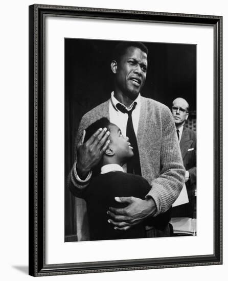 Sidney Poitier in Scene from A Raisin in the Sun-Gordon Parks-Framed Premium Photographic Print