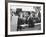 Sidney Poitier with Harry Belafonte, and Southern Sit in Leader Bernard Lee, at Civil Rights Rally-Al Fenn-Framed Premium Photographic Print