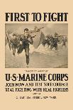 Rally 'Round the Flag with the United States Marines-Sidney Riesenberg-Art Print