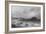 Sidon, on the Approach from Beirout-William Henry Bartlett-Framed Giclee Print