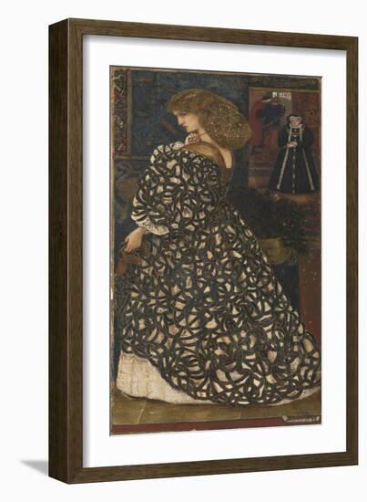 Sidonia Von Bork 1560-Edward Burne-Jones-Framed Giclee Print