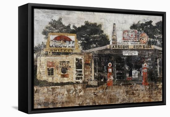 Sids Pit Stop-Alexys Henry-Framed Premier Image Canvas