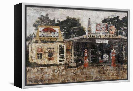 Sids Pit Stop-Alexys Henry-Framed Premier Image Canvas