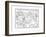 Siege of Boston Map-null-Framed Giclee Print