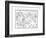 Siege of Boston Map-null-Framed Giclee Print