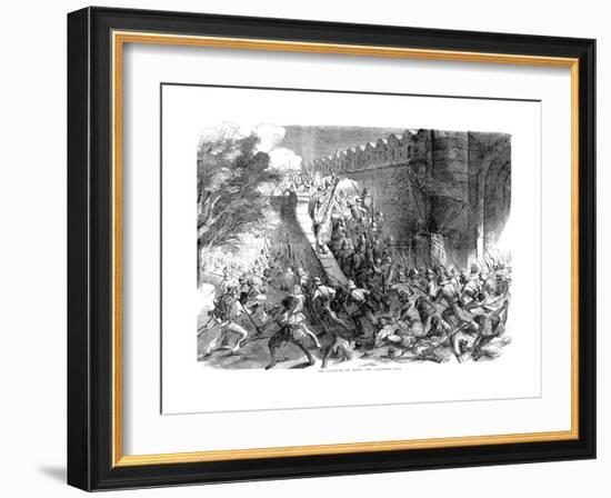 Siege of Delhi, Indian Mutiny, September 1857-null-Framed Giclee Print