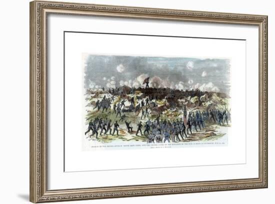 Siege of Petersburg, Virginia, American Civil War, 30 July 1864-A McCallum-Framed Giclee Print