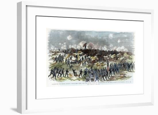 Siege of Petersburg, Virginia, American Civil War, 30 July 1864-A McCallum-Framed Giclee Print