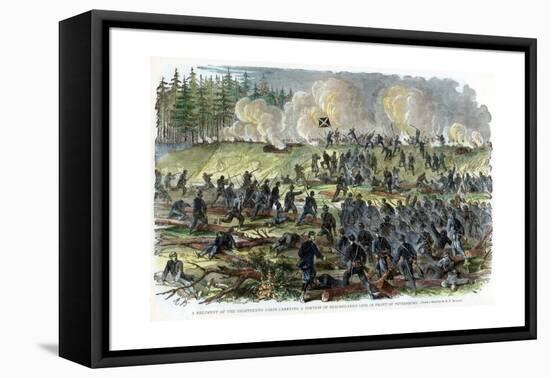 Siege of Petersburg, Virginia, American Civil War, C1864-C1865-EF Mullen-Framed Premier Image Canvas