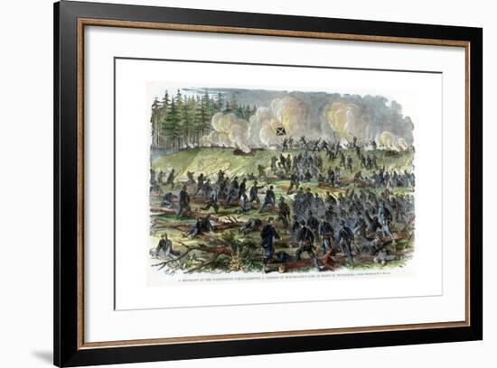 Siege of Petersburg, Virginia, American Civil War, C1864-C1865-EF Mullen-Framed Giclee Print