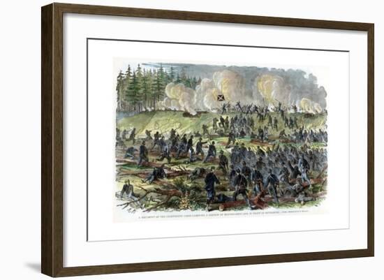 Siege of Petersburg, Virginia, American Civil War, C1864-C1865-EF Mullen-Framed Giclee Print