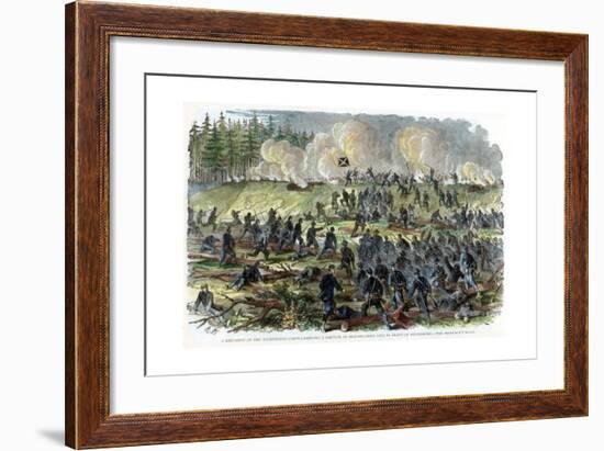 Siege of Petersburg, Virginia, American Civil War, C1864-C1865-EF Mullen-Framed Giclee Print