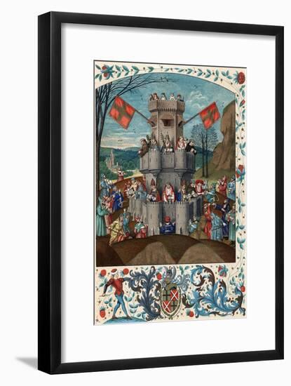 Siege of the Fortress of Faith-null-Framed Giclee Print