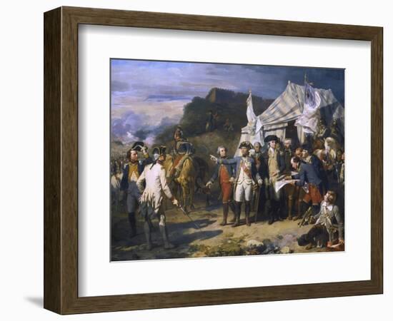 Siege of Yorktown, 1781-Auguste Couder-Framed Giclee Print