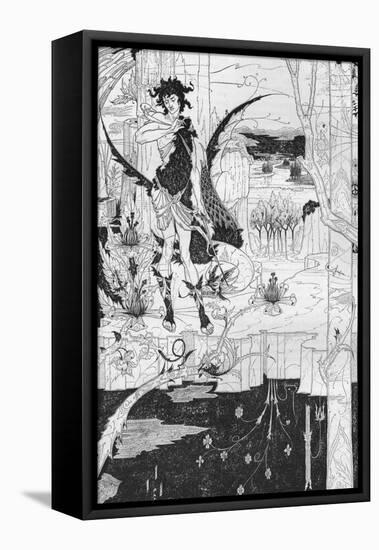 'Siegfried, Act II', c1893-Aubrey Beardsley-Framed Premier Image Canvas