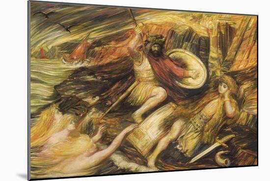Siegfried's Death-Henry De Groux-Mounted Giclee Print