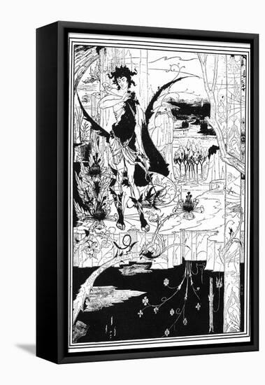 Siegfried-Aubrey Beardsley-Framed Premier Image Canvas