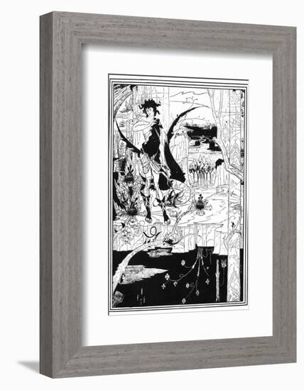 Siegfried-Aubrey Beardsley-Framed Photographic Print