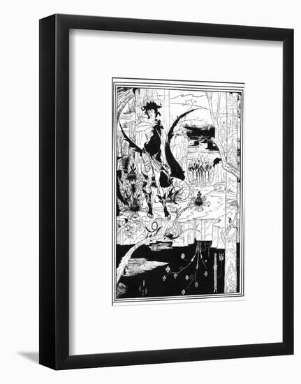 Siegfried-Aubrey Beardsley-Framed Photographic Print