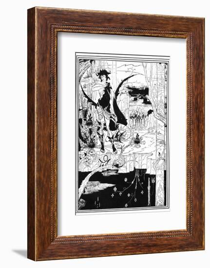 Siegfried-Aubrey Beardsley-Framed Photographic Print