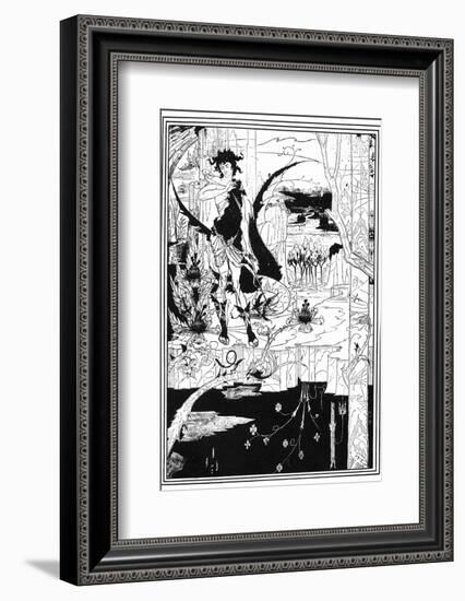 Siegfried-Aubrey Beardsley-Framed Photographic Print