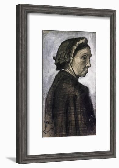 Sien's Mother Wearing a Dark Cap-Vincent van Gogh-Framed Art Print