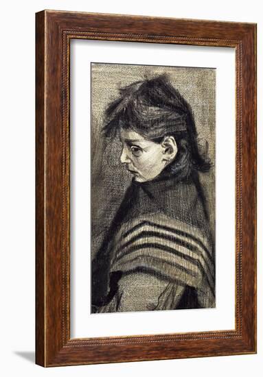 Sien's Sister with Shawl-Vincent van Gogh-Framed Giclee Print