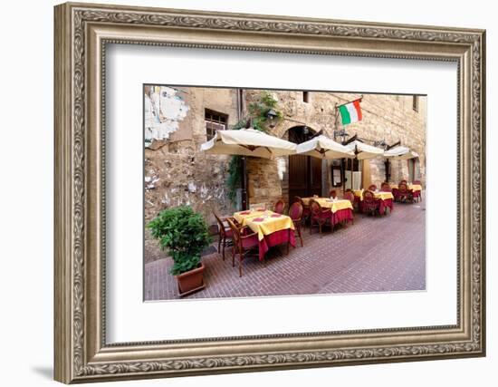 Siena - Picturesque Nook of Tuscany-Petr Jilek-Framed Photographic Print