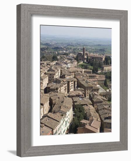 Siena, Tuscany, Italy-Angelo Cavalli-Framed Photographic Print