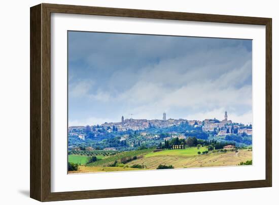 Siena, Tuscany, Italy-Gorilla-Framed Photographic Print