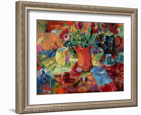 Sienna Bouquet-Peter Graham-Framed Giclee Print