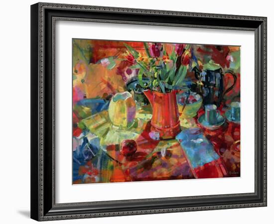 Sienna Bouquet-Peter Graham-Framed Giclee Print