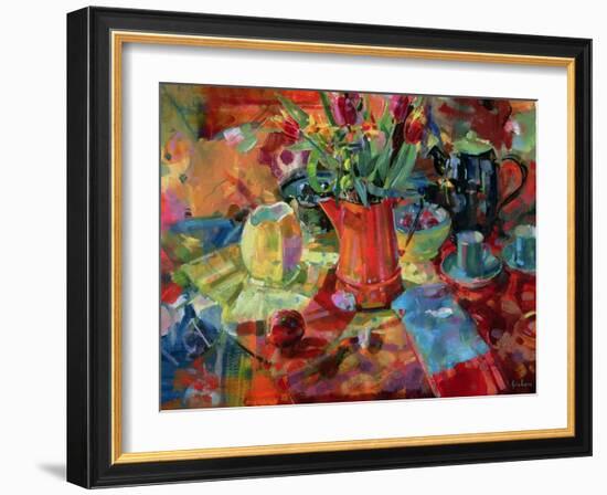 Sienna Bouquet-Peter Graham-Framed Giclee Print