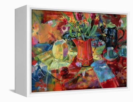 Sienna Bouquet-Peter Graham-Framed Premier Image Canvas