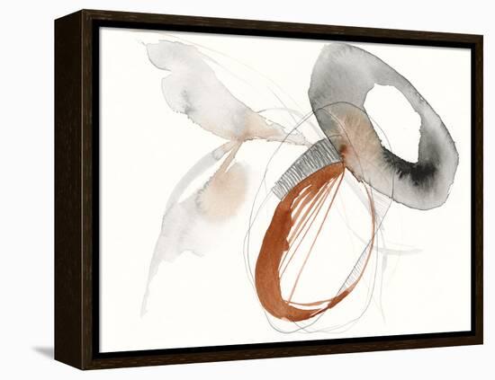 Sienna Rounds I-Jennifer Goldberger-Framed Stretched Canvas