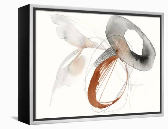 Sienna Rounds I-Jennifer Goldberger-Framed Stretched Canvas