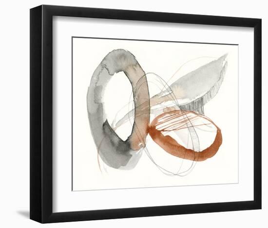 Sienna Rounds II-Jennifer Goldberger-Framed Art Print