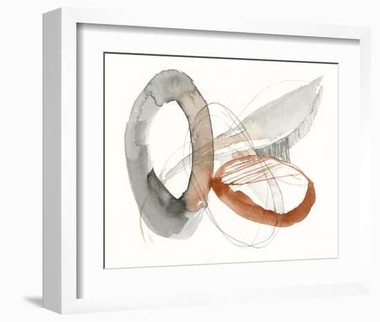 Sienna Rounds II-Jennifer Goldberger-Framed Art Print