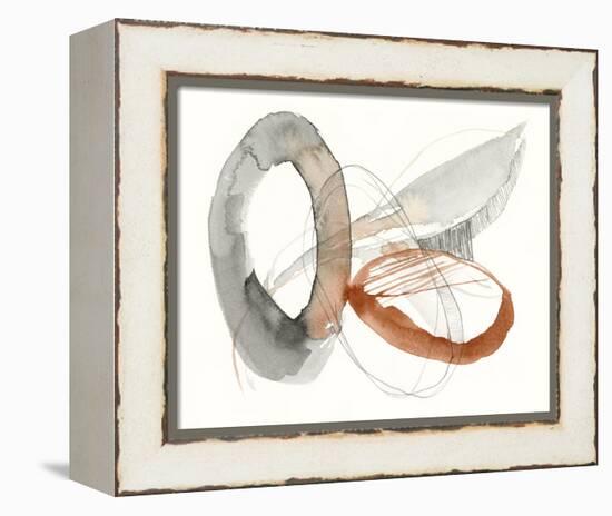 Sienna Rounds II-Jennifer Goldberger-Framed Stretched Canvas