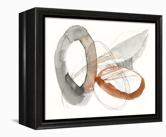 Sienna Rounds II-Jennifer Goldberger-Framed Stretched Canvas