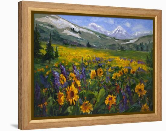 Sierra Awakenings II-Nanette Oleson-Framed Stretched Canvas