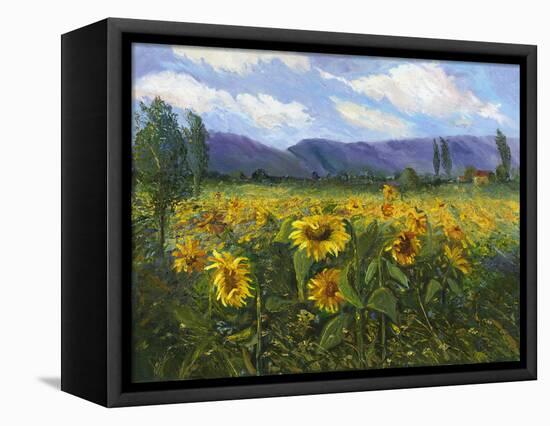 Sierra Awakenings III-Nanette Oleson-Framed Stretched Canvas