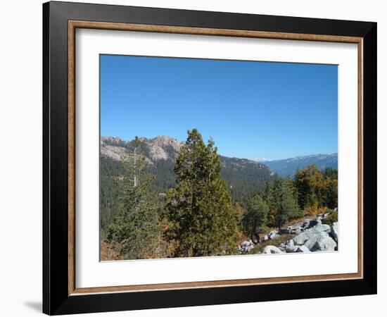 Sierra Mountains 1-NaxArt-Framed Art Print