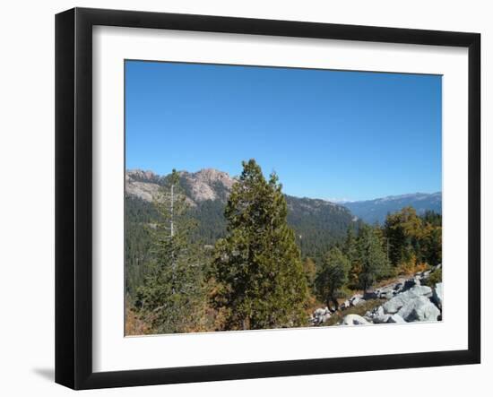 Sierra Mountains 1-NaxArt-Framed Art Print