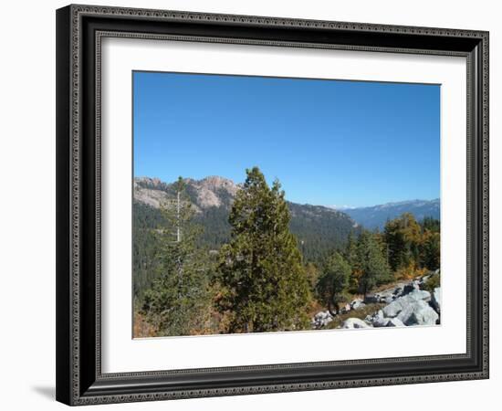 Sierra Mountains 1-NaxArt-Framed Art Print