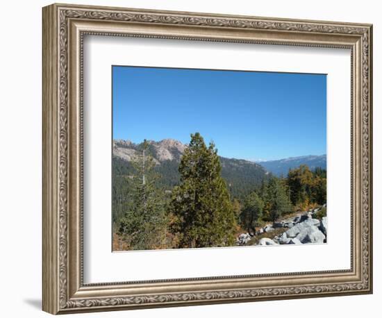 Sierra Mountains 1-NaxArt-Framed Art Print